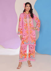 Working Women By Schick Digital Printed Lawn 2 Piece Unstitched Suit SDH25WWV3 DP-03