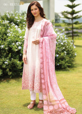 Xenia Luxury Embroidered Lawn 3 Piece Unstitched Suit XE25LL D-XF-929 BERYLA