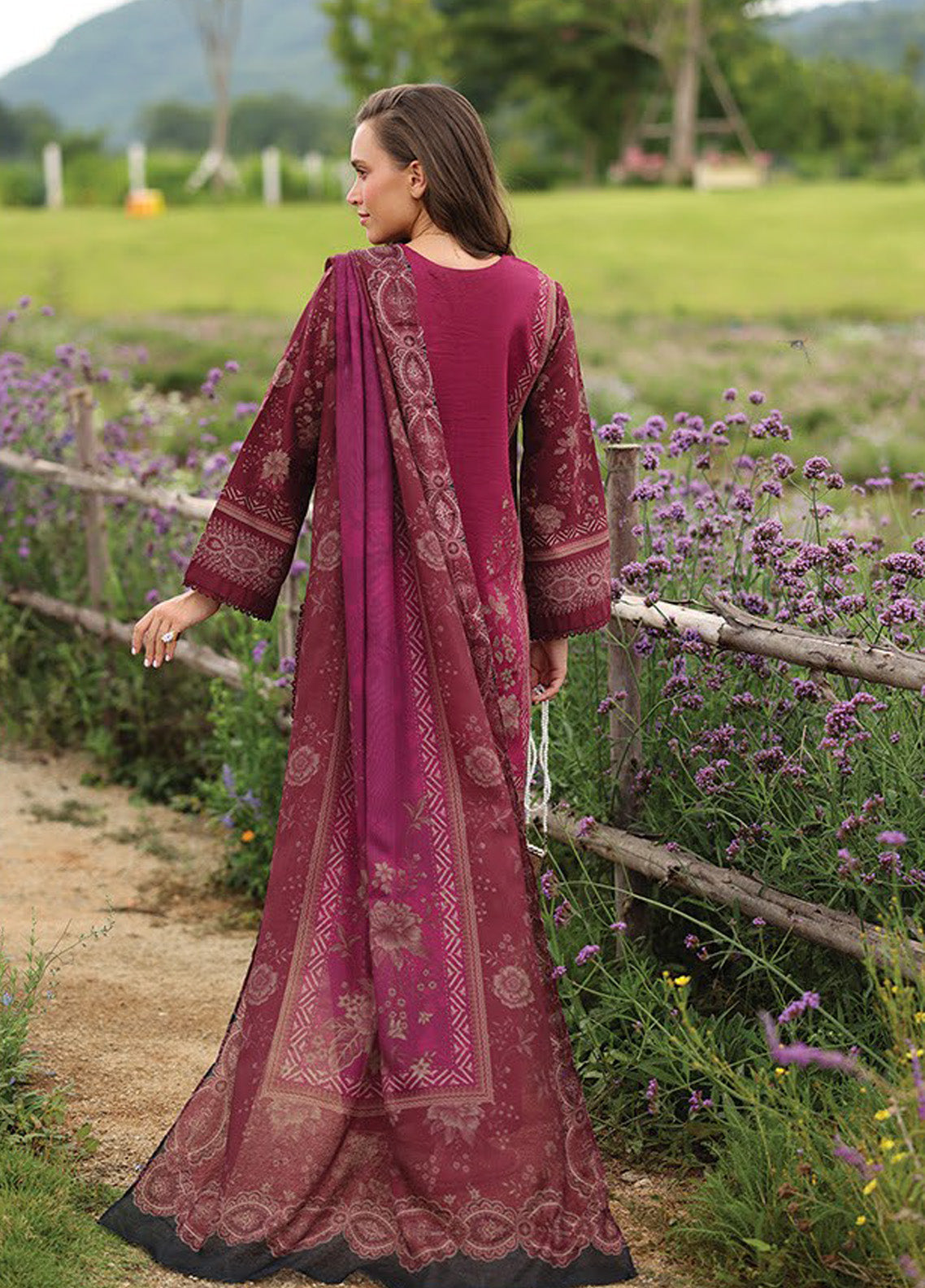 Xenia Luxury Embroidered Lawn 3 Piece Unstitched Suit XE25LL D-XF-958 STERLING Xenia Luxury Embroidered Lawn 3 Piece Unstitched Suit XE25LL D-XF-958 STERLING
