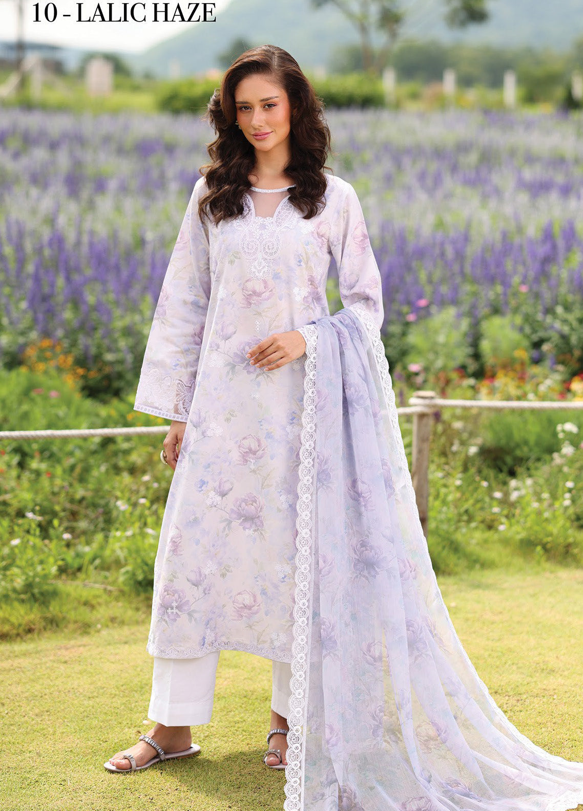 Xenia Luxury Embroidered Lawn 3 Piece Unstitched Suit XE25LL D-XF-991 LILAC HAZE Xenia Luxury Embroidered Lawn 3 Piece Unstitched Suit XE25LL D-XF-991 LILAC HAZE