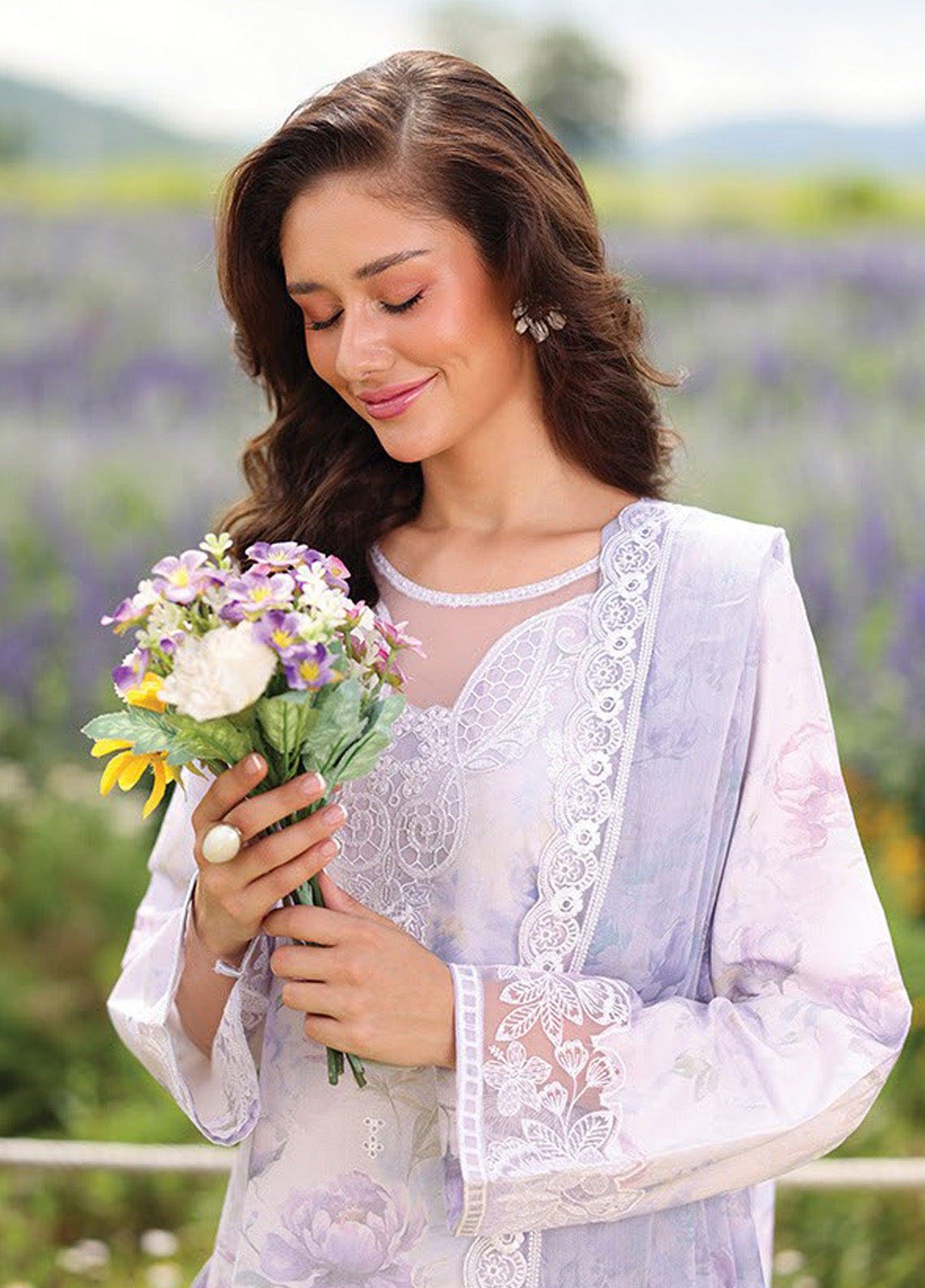Xenia Luxury Embroidered Lawn 3 Piece Unstitched Suit XE25LL D-XF-991 LILAC HAZE Xenia Luxury Embroidered Lawn 3 Piece Unstitched Suit XE25LL D-XF-991 LILAC HAZE