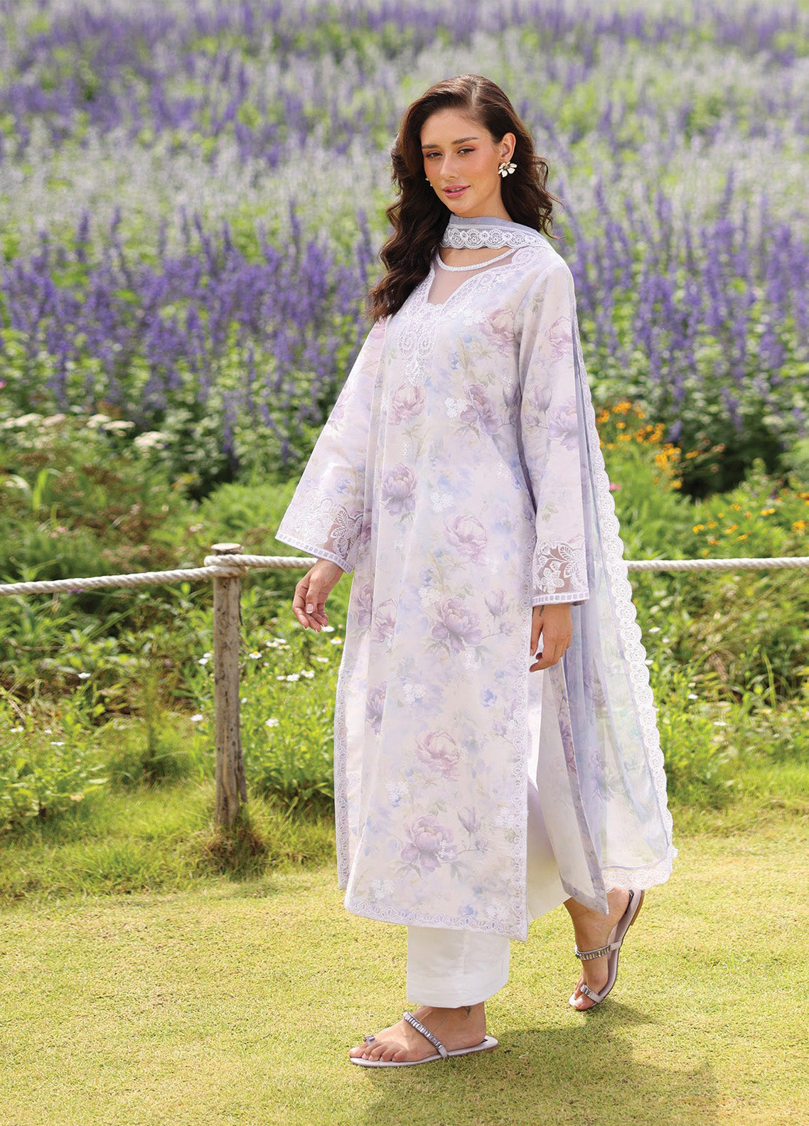 Xenia Luxury Embroidered Lawn 3 Piece Unstitched Suit XE25LL D-XF-991 LILAC HAZE Xenia Luxury Embroidered Lawn 3 Piece Unstitched Suit XE25LL D-XF-991 LILAC HAZE