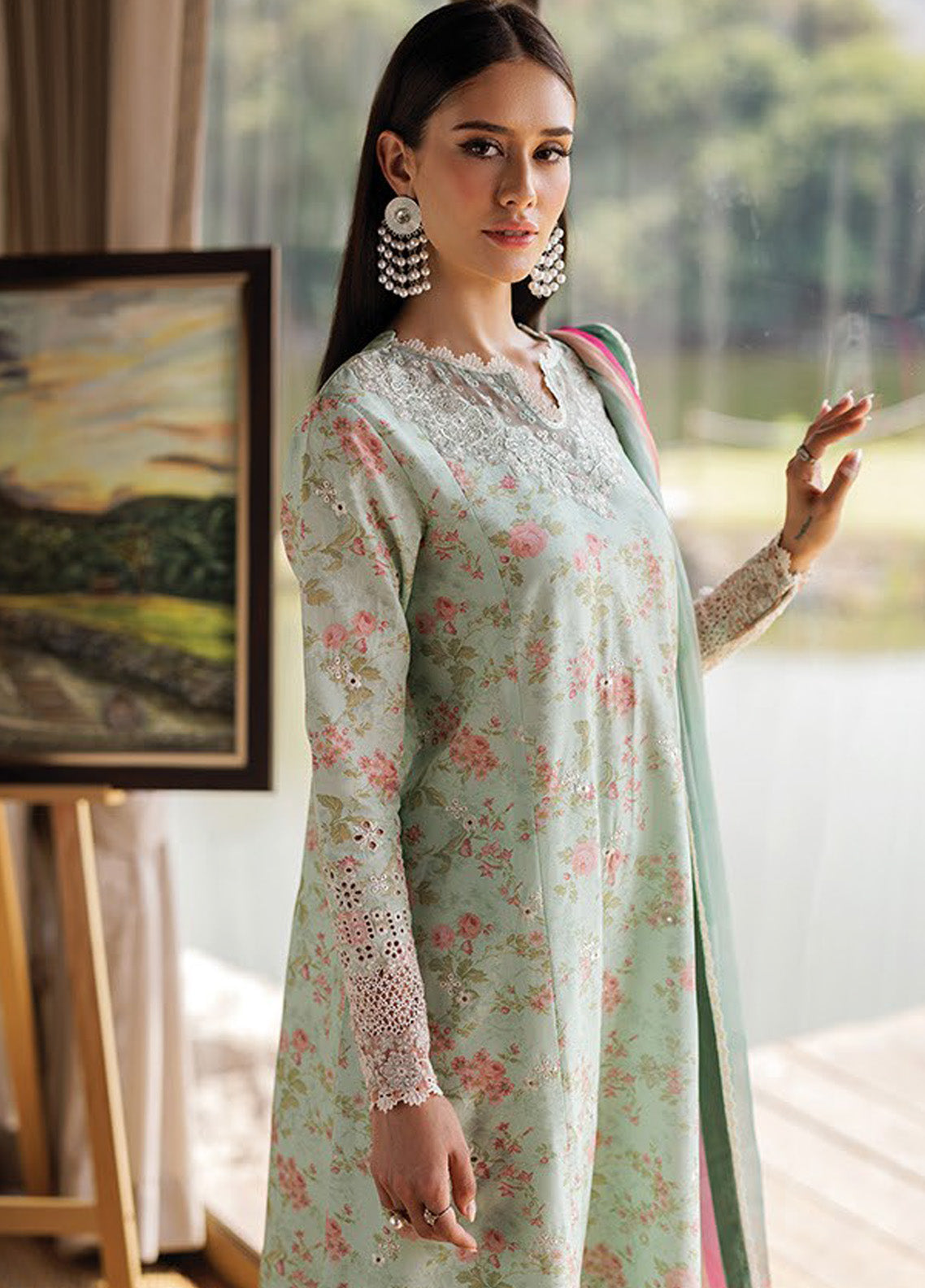 Xenia Luxury Embroidered Lawn 3 Piece Unstitched Suit ZE25LL D-02 BARRIE Xenia Luxury Embroidered Lawn 3 Piece Unstitched Suit ZE25LL D-02 BARRIE