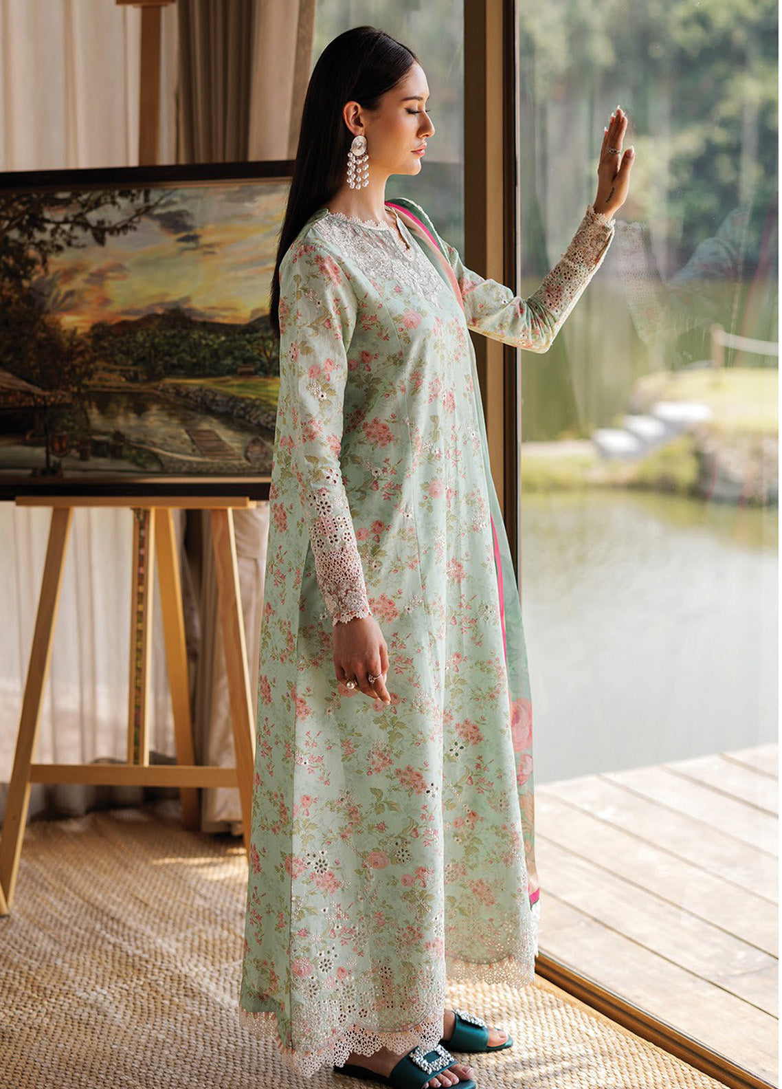 Xenia Luxury Embroidered Lawn 3 Piece Unstitched Suit ZE25LL D-02 BARRIE Xenia Luxury Embroidered Lawn 3 Piece Unstitched Suit ZE25LL D-02 BARRIE