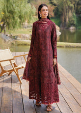 Xenia Luxury Embroidered Lawn 3 Piece Unstitched Suit ZE25LL D-04 REEM