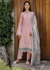 Xenia Luxury Embroidered Lawn 3 Piece Unstitched Suit ZE25LL D-05 TURIN