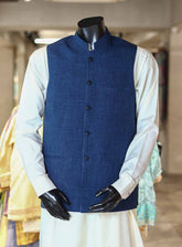 Xiang Yue By Sami Saeed Polyester Stitched Waistcoat SS25XY D-1178-LTBN