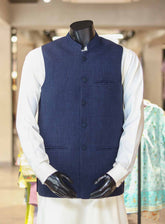 Xiang Yue By Sami Saeed Polyester Stitched Waistcoat SS25XY D-1178-LTBN