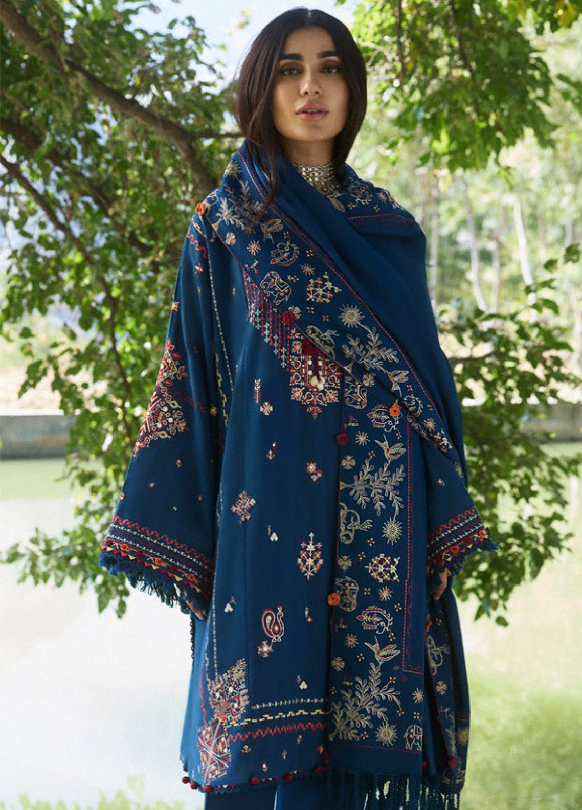 Zaha By Khadija Shah Embroidered Jacquard 3 Piece Unstitched Suit ZH24W ZW24-15 ZARMINA Zaha By Khadija Shah Embroidered Jacquard 3 Piece Unstitched Suit ZH24W ZW24-15 ZARMINA