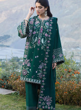 Zaha By Khadija Shah Embroidered Khaddar 3 Piece Unstitched Suit ZH24W ZW24-11 ARSIN
