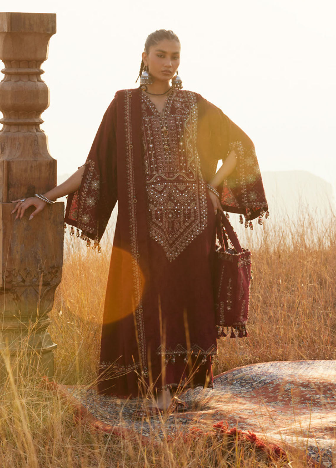 Zaha By Khadijah Shah Embroidered Jacquard Suits Unstitched 3 Piece ZH25NL D-ZW-12 SASSI Zaha By Khadijah Shah Embroidered Jacquard Suits Unstitched 3 Piece ZH25NL D-ZW-12 SASSI