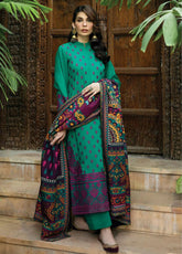 Zainab Chottani Embroidered Herringbone 3 Piece Unstitched Suit ZC24WS D-08 ESHA