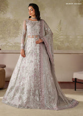 Zaneera By Zarif Embroidered Net 3 Piece Unstitched Suit ZF25ZPE D-ZPE-01 ANAIRAH