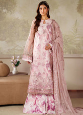 Zaneera By Zarif Embroidered Net 3 Piece Unstitched Suit ZF25ZPE D-ZPE-06 RAHMA