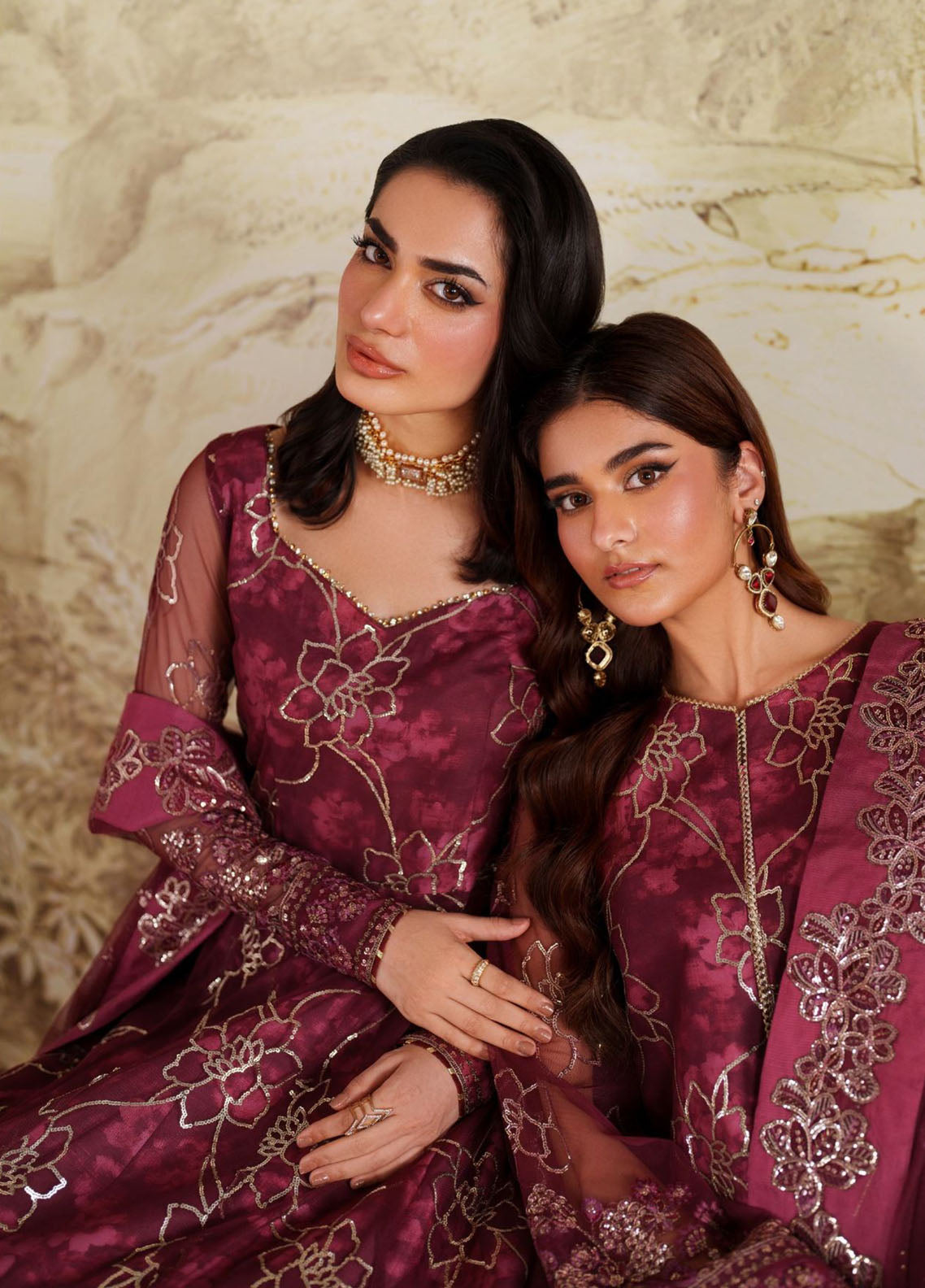 Zaneera By Zarif Embroidered Net 3 Piece Unstitched Suit ZF25ZPE D-ZPE-07 FALEK Zaneera By Zarif Embroidered Net 3 Piece Unstitched Suit ZF25ZPE D-ZPE-07 FALEK