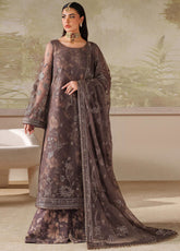 Zaneera By Zarif Embroidered Net 3 Piece Unstitched Suit ZF25ZPE D-ZPE-08 MAHVEER