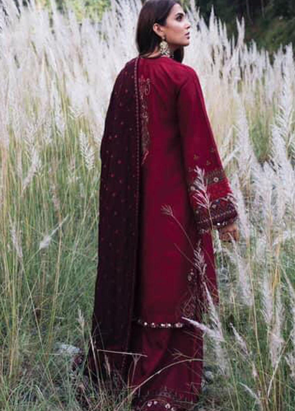 Zara Shahjahan Embroidered Jacquard 3 Piece Unstitched Suit ZS21W LAILA Zara Shahjahan Embroidered Jacquard 3 Piece Unstitched Suit ZS21W LAILA