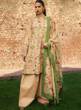 Zara Shahjahan Embroidered Khaddar 3 Piece Unstitched Suit ZS24UW D-03 NEGAH
