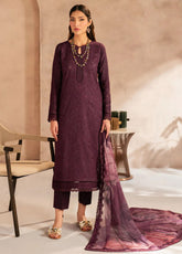 Zarif Embroidered Lawn 3 Piece Unstitched Suit ZF25EL D-06 VIRAYA