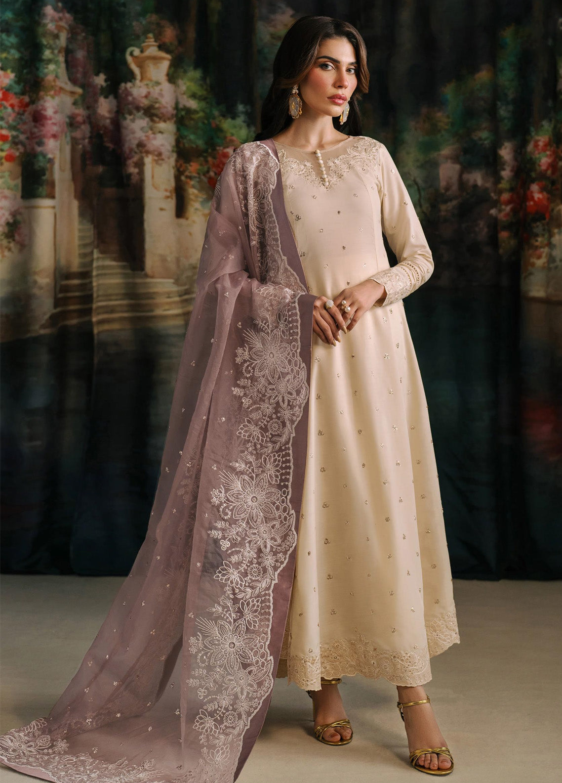 Zarif Embroidered Raw Silk 3 Piece Unstitched Suit ZF24RS ZRF-RW-01 ANORA Zarif Embroidered Raw Silk 3 Piece Unstitched Suit ZF24RS ZRF-RW-01 ANORA