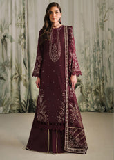 Zarif Embroidered Raw Silk 3 Piece Unstitched Suit ZF24RS ZRF-RW-04 LIANA