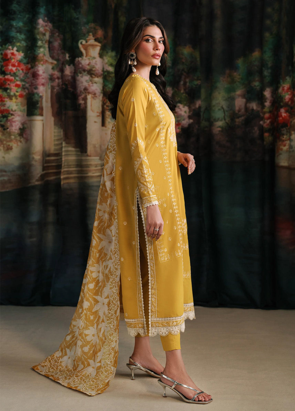 Zarif Embroidered Raw Silk 3 Piece Unstitched Suit ZF24RS ZRF-RW-06 AZAL Zarif Embroidered Raw Silk 3 Piece Unstitched Suit ZF24RS ZRF-RW-06 AZAL