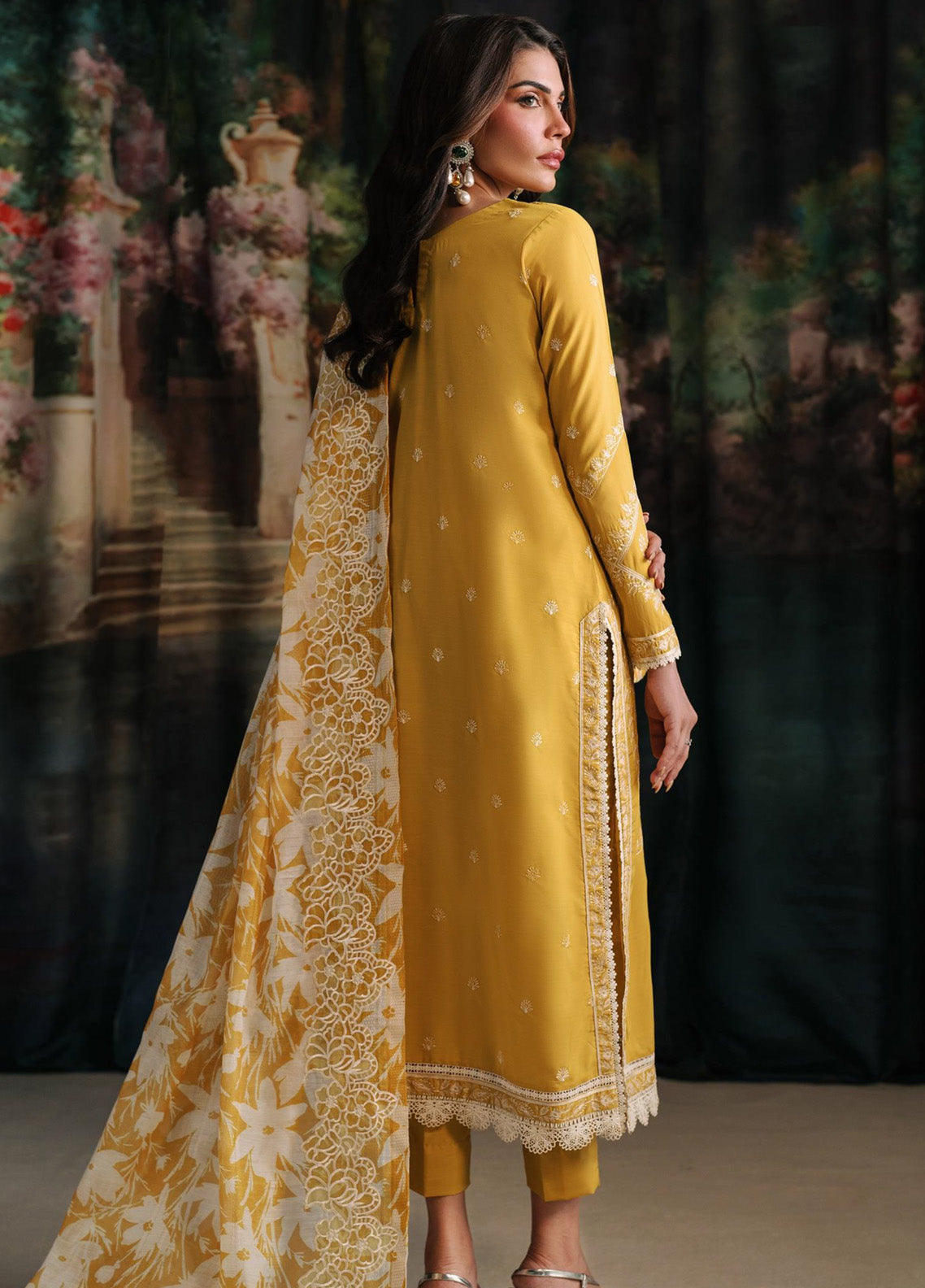 Zarif Embroidered Raw Silk 3 Piece Unstitched Suit ZF24RS ZRF-RW-06 AZAL Zarif Embroidered Raw Silk 3 Piece Unstitched Suit ZF24RS ZRF-RW-06 AZAL