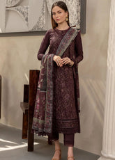 Zarif Festive Embroidered Lawn 3 Piece Unstitched Suit ZF24F ZFL-05 MIRAAL