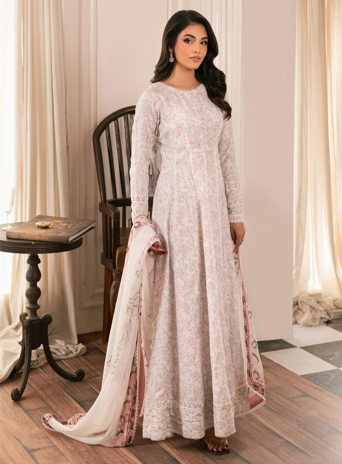 Zarif Printed Poly Cambric 3 Piece Unstitched Suit ZF24PC ZPC01 LILY Zarif Printed Poly Cambric 3 Piece Unstitched Suit ZF24PC ZPC01 LILY