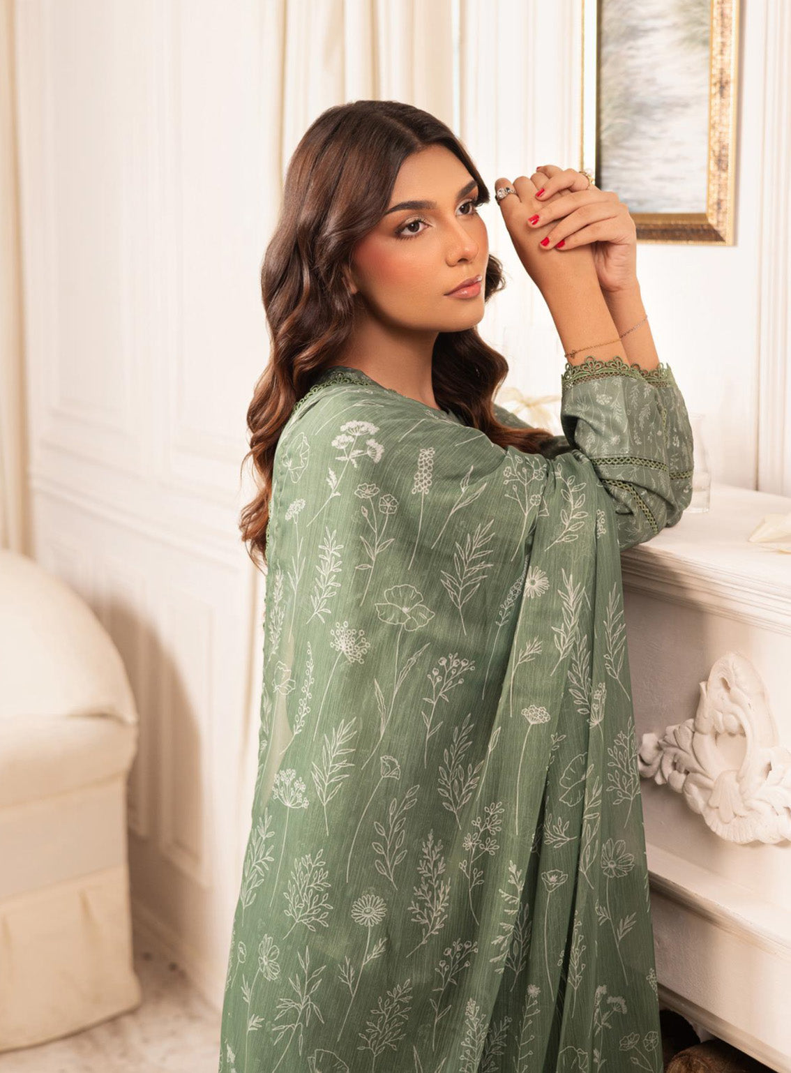 Zarif Printed Poly Cambric 3 Piece Unstitched Suit ZF24PC ZPC02 BLAIR Zarif Printed Poly Cambric 3 Piece Unstitched Suit ZF24PC ZPC02 BLAIR