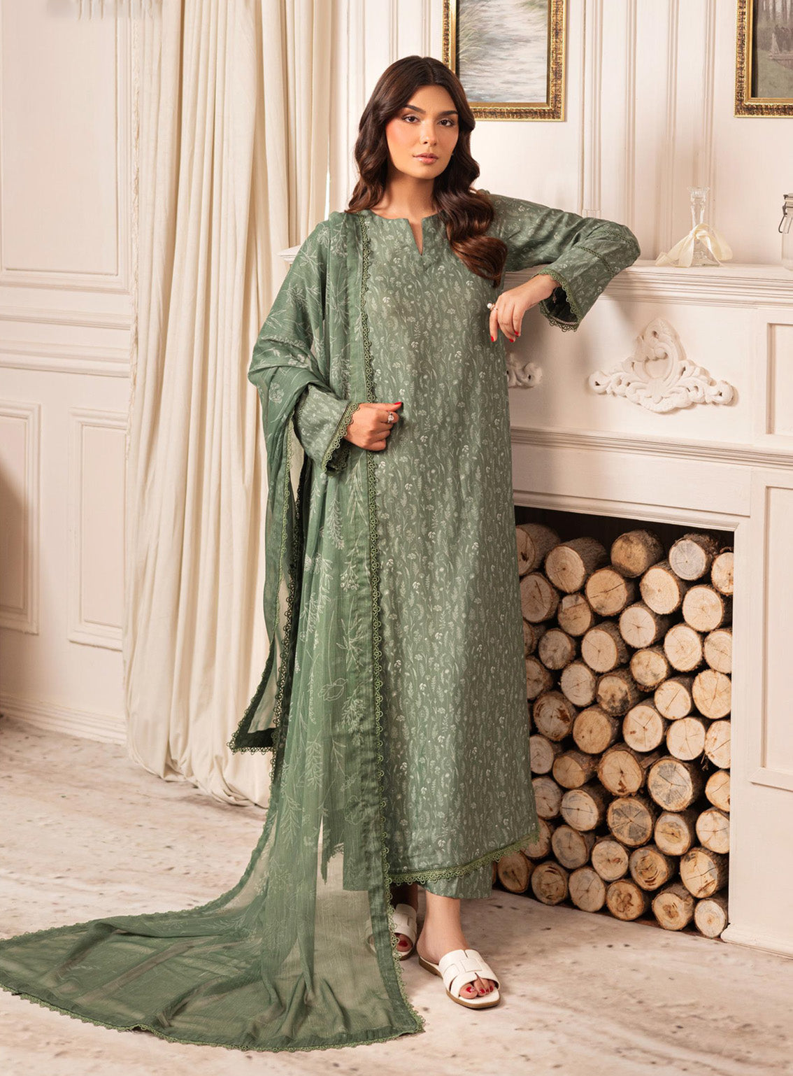 Zarif Printed Poly Cambric 3 Piece Unstitched Suit ZF24PC ZPC02 BLAIR Zarif Printed Poly Cambric 3 Piece Unstitched Suit ZF24PC ZPC02 BLAIR