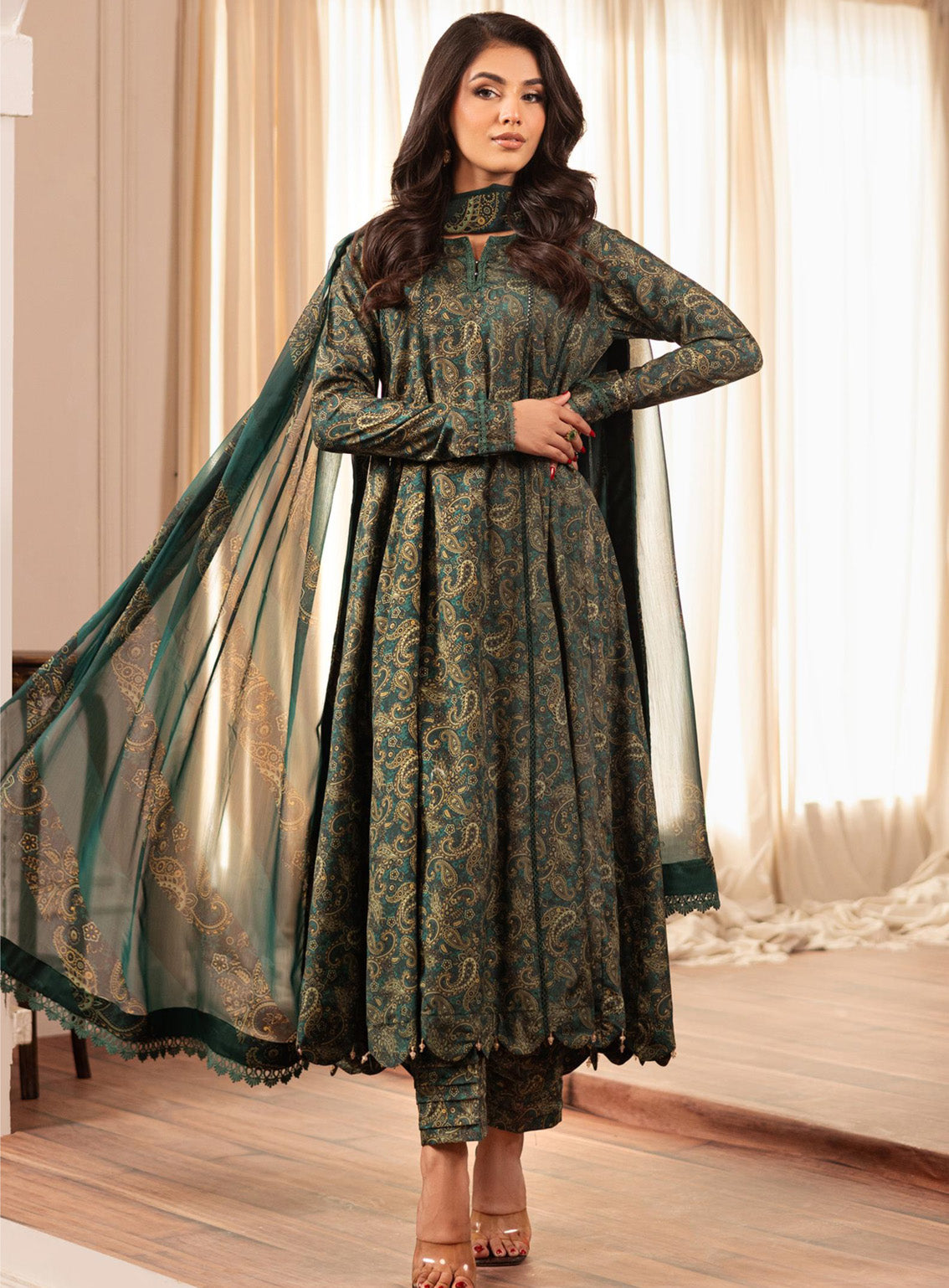 Zarif Printed Poly Cambric 3 Piece Unstitched Suit ZF24PC ZPC04 CALLIE Zarif Printed Poly Cambric 3 Piece Unstitched Suit ZF24PC ZPC04 CALLIE