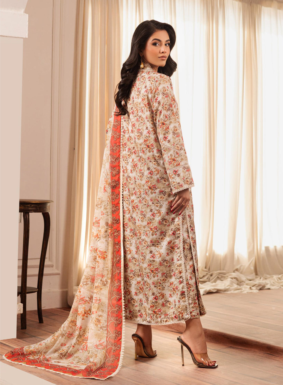 Zarif Printed Poly Cambric 3 Piece Unstitched Suit ZF24PC ZPC05 MIRA Zarif Printed Poly Cambric 3 Piece Unstitched Suit ZF24PC ZPC05 MIRA