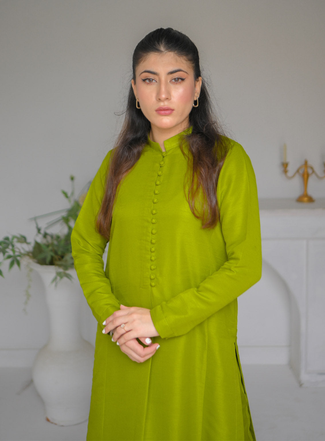 Zauk Printed Indian Raw Silk 2 Piece Stitched Suit ZK24RTW D-PINE Zauk Printed Indian Raw Silk 2 Piece Stitched Suit ZK24RTW D-PINE