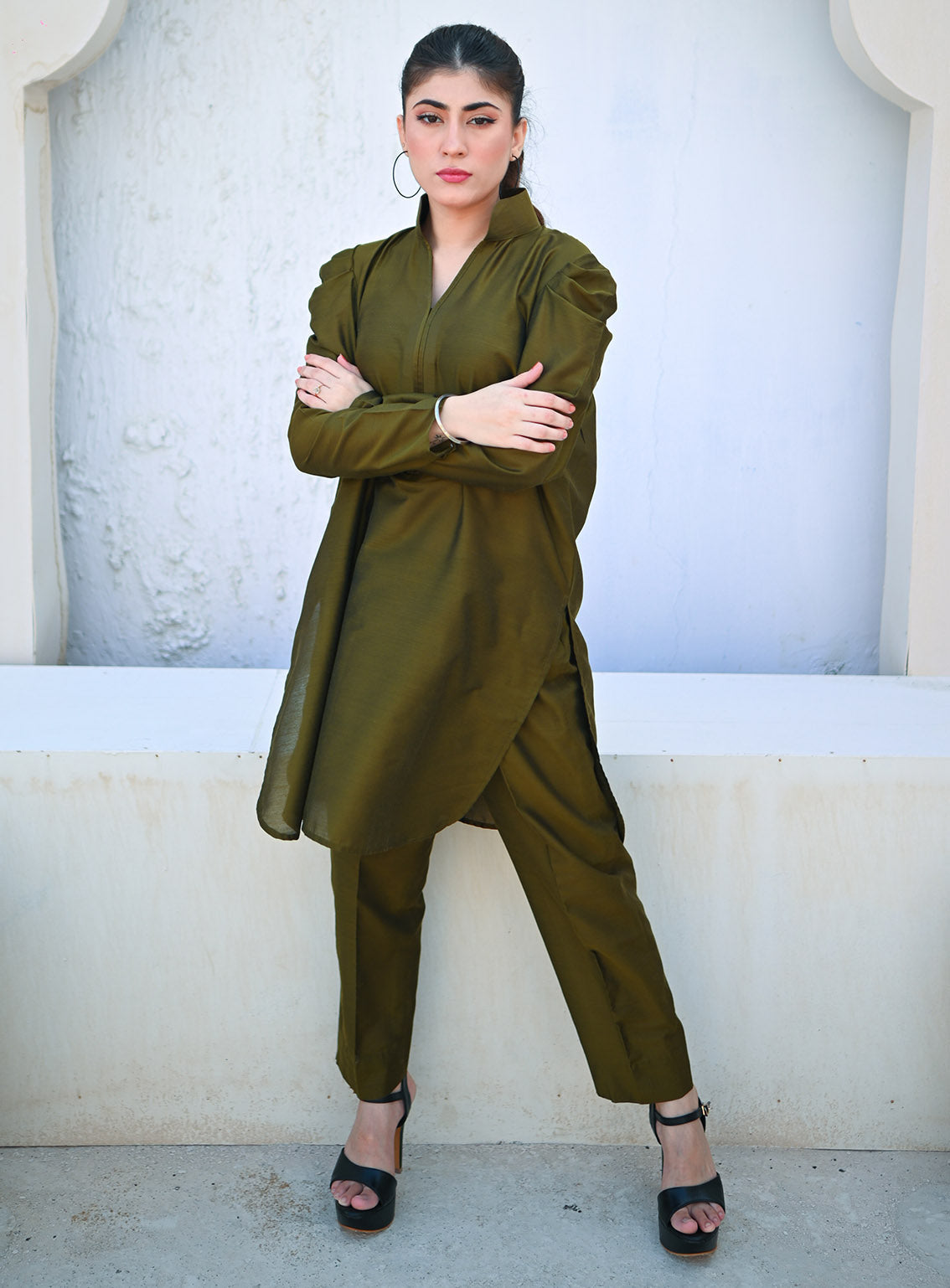 Zauk Printed Khaddi Cotton 2 Piece Stitched Suit ZK24RTW D-MOSS GREEN Zauk Printed Khaddi Cotton 2 Piece Stitched Suit ZK24RTW D-MOSS GREEN
