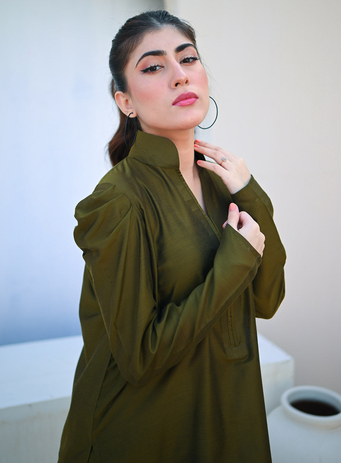 Zauk Printed Khaddi Cotton 2 Piece Stitched Suit ZK24RTW D-MOSS GREEN Zauk Printed Khaddi Cotton 2 Piece Stitched Suit ZK24RTW D-MOSS GREEN