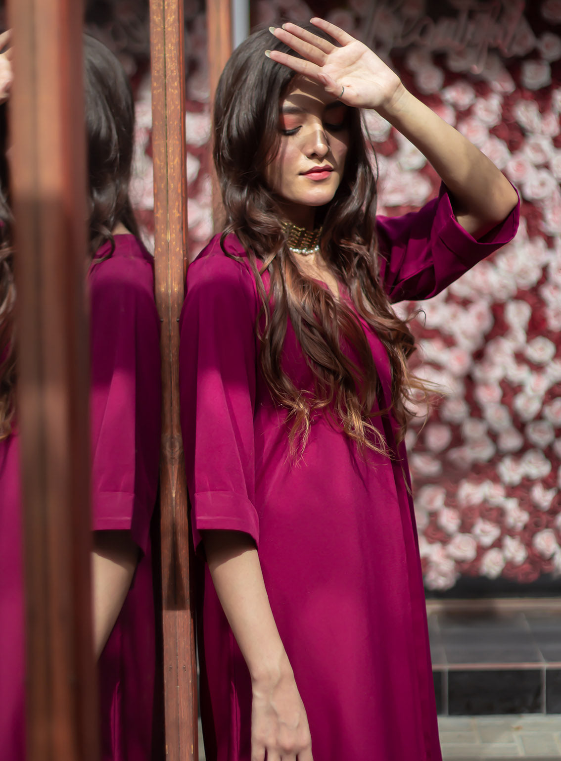 Zauk Printed Malai Georgette 2 Piece Stitched Suit ZK24RTW D-MAGENTA Zauk Printed Malai Georgette 2 Piece Stitched Suit ZK24RTW D-MAGENTA
