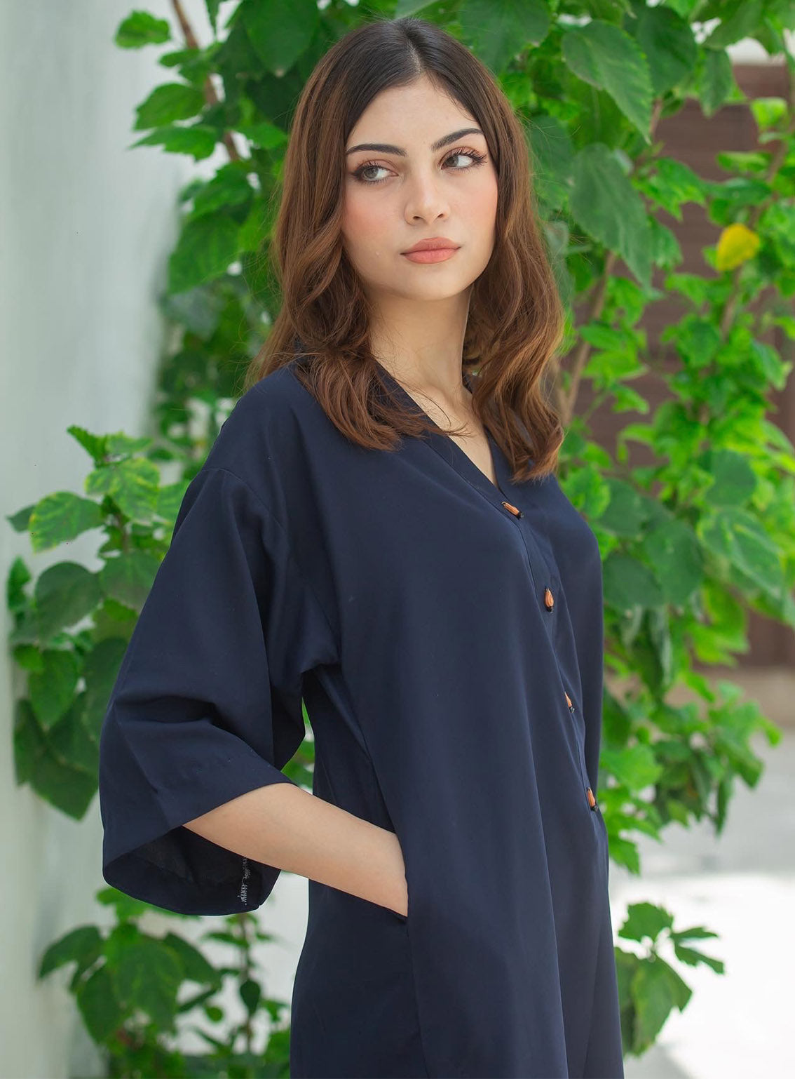 Zauk Printed Malai Georgette 2 Piece Stitched Suit ZK24RTW D-NAVY BLUE Zauk Printed Malai Georgette 2 Piece Stitched Suit ZK24RTW D-NAVY BLUE