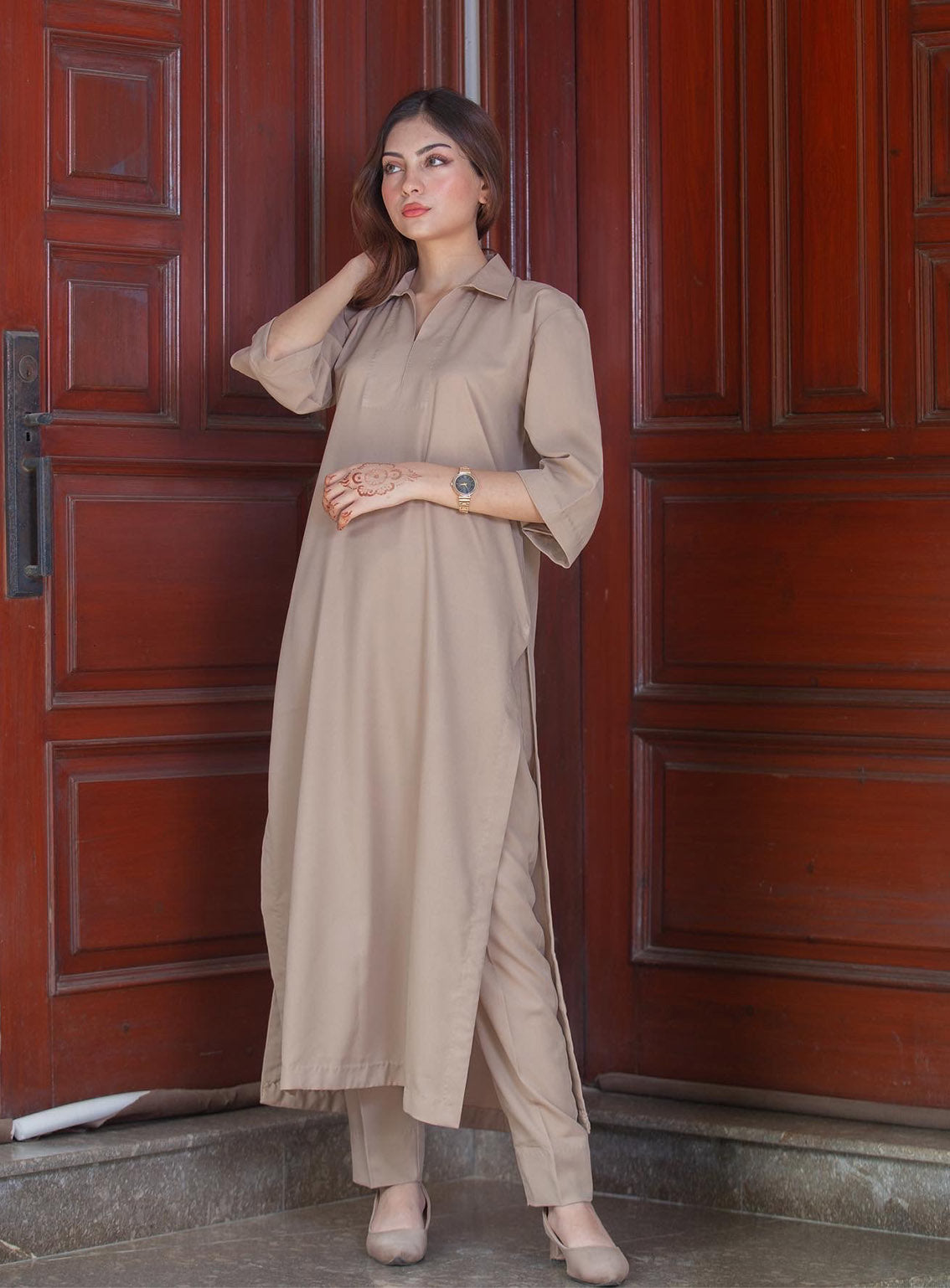 Zauk Printed Malai Georgette 2 Piece Stitched Suit ZK24RTW D-PHONE Zauk Printed Malai Georgette 2 Piece Stitched Suit ZK24RTW D-PHONE