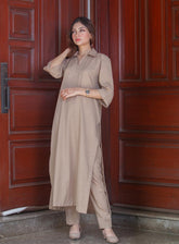 Zauk Printed Malai Georgette 2 Piece Stitched Suit ZK24RTW D-PHONE
