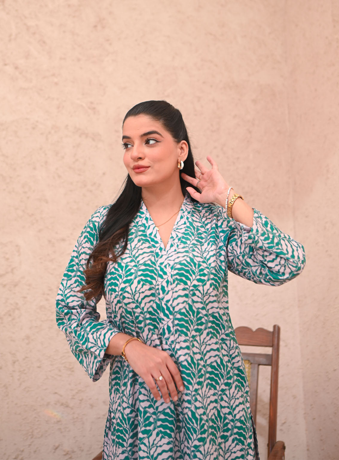 Zauk Printed Wrinkle Free Crepe 2 Piece Stitched Suit ZK24PE D-GRASS HOPPER Zauk Printed Wrinkle Free Crepe 2 Piece Stitched Suit ZK24PE D-GRASS HOPPER