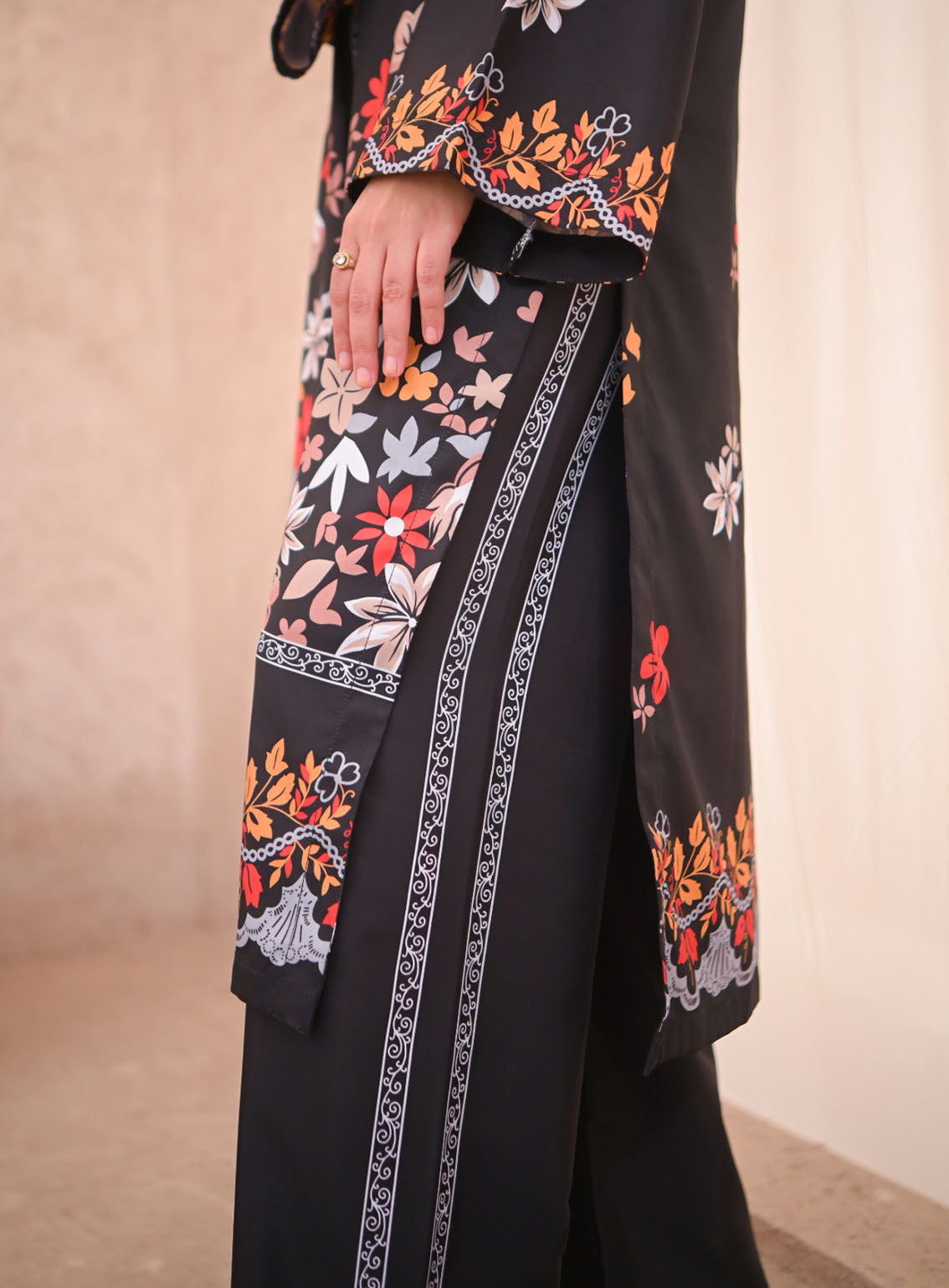 Zauk Printed Wrinkle Free Crepe 2 Piece Stitched Suit ZK24PE D-KARLA Zauk Printed Wrinkle Free Crepe 2 Piece Stitched Suit ZK24PE D-KARLA