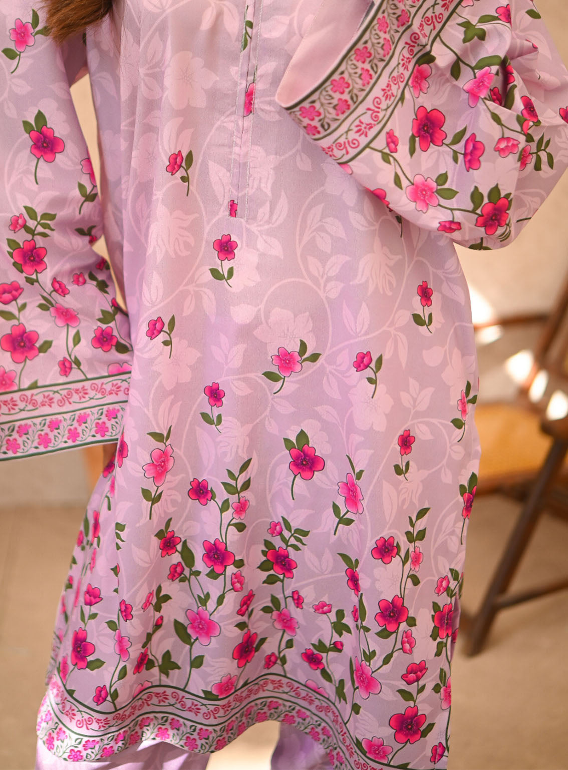 Zauk Printed Wrinkle Free Crepe 2 Piece Stitched Suit ZK24PE D-ROSE QUARTZ Zauk Printed Wrinkle Free Crepe 2 Piece Stitched Suit ZK24PE D-ROSE QUARTZ