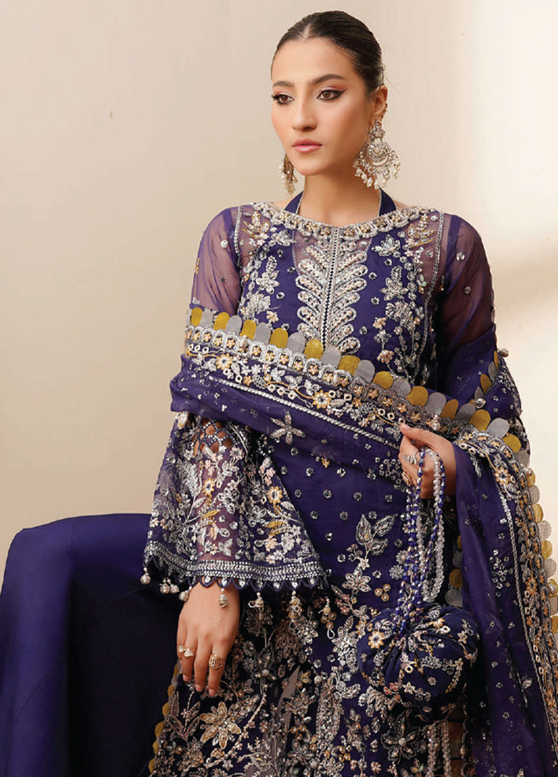 Zeenat By Maryam's Luxury Formals Embroidered Organza 3 Piece Unstitched Suit MY25ZLFV2 D-ZEE-1915 MEHRUNISA Zeenat By Maryam's Luxury Formals Embroidered Organza 3 Piece Unstitched Suit MY25ZLFV2 D-ZEE-1915 MEHRUNISA
