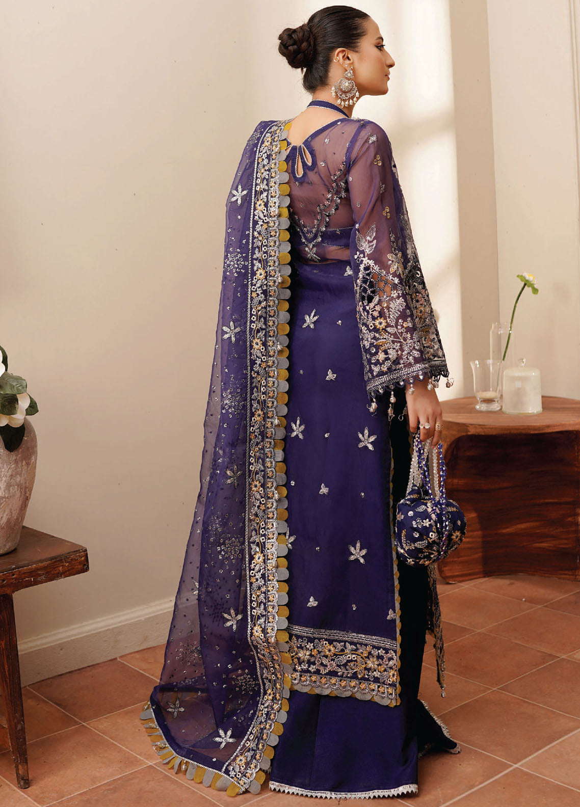 Zeenat By Maryam's Luxury Formals Embroidered Organza 3 Piece Unstitched Suit MY25ZLFV2 D-ZEE-1915 MEHRUNISA Zeenat By Maryam's Luxury Formals Embroidered Organza 3 Piece Unstitched Suit MY25ZLFV2 D-ZEE-1915 MEHRUNISA