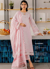 Zellbury Chikankari Lawn 3 Piece Unstitched Suit WUS25E30807