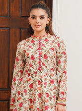 Zellbury Embroidered Cambric 2 Piece Unstitched Suit WUC24E20113