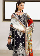 Zellbury Embroidered Chikankari Cotton 3 Piece Unstitched Suit WUC25E30080