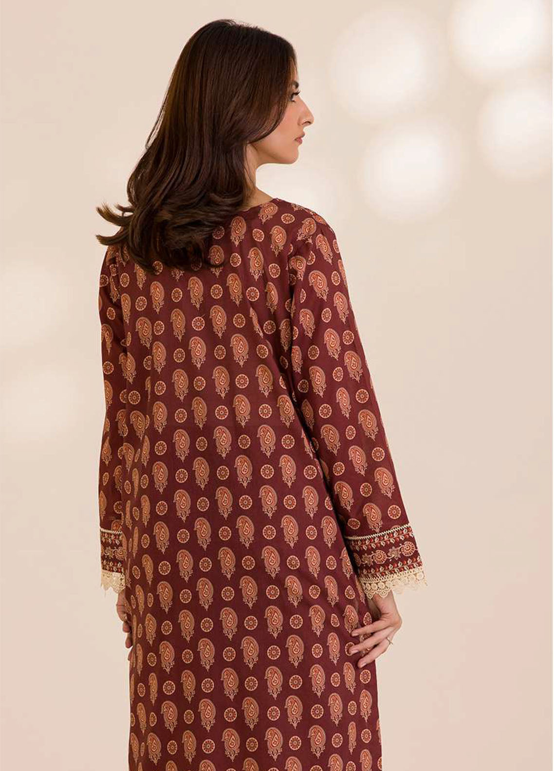 Zellbury Embroidered Cotton 2 Piece Unstitched Suit WUC25E20012 Zellbury Embroidered Cotton 2 Piece Unstitched Suit WUC25E20012