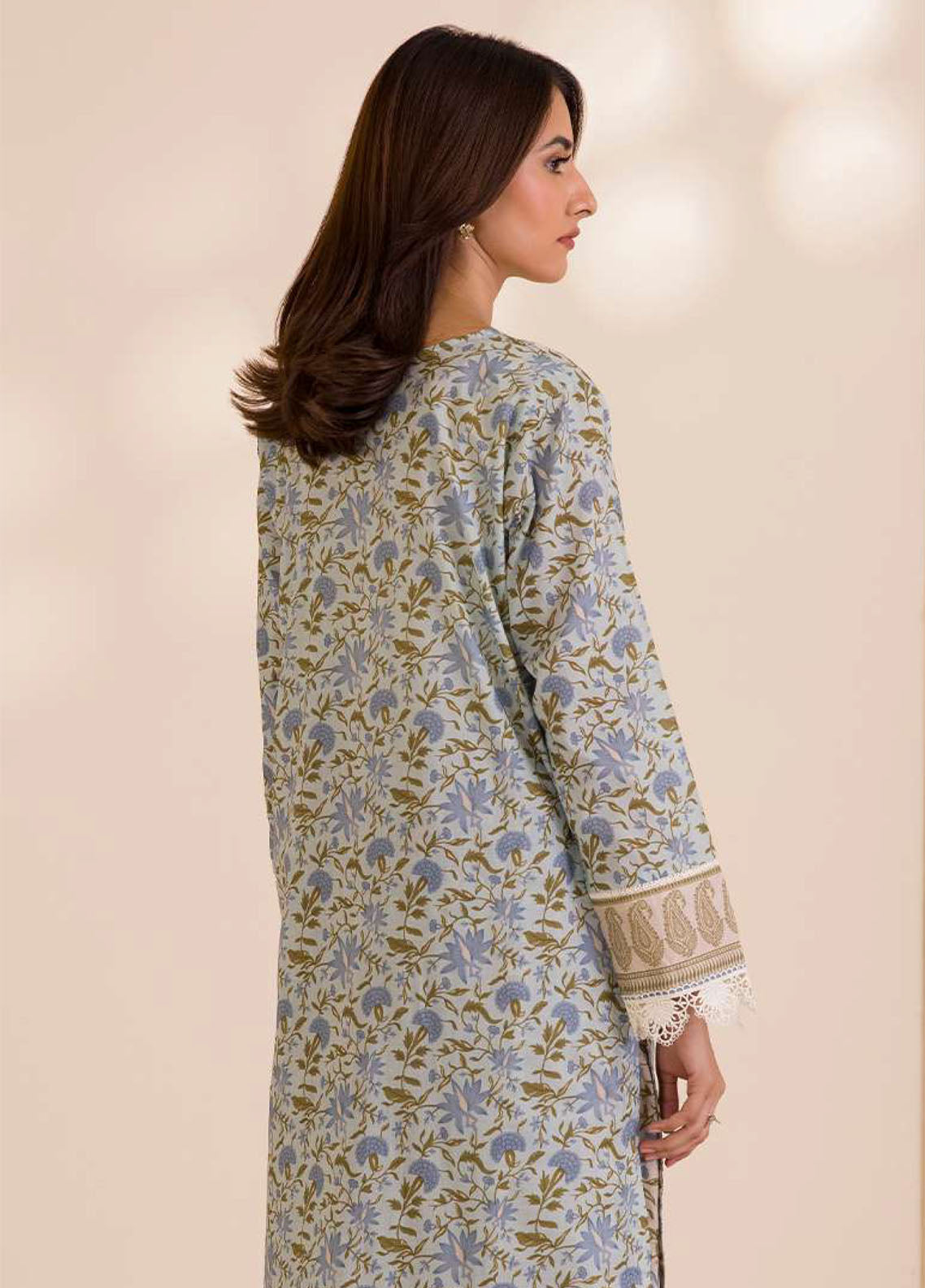 Zellbury Embroidered Cotton 2 Piece Unstitched Suit WUC25E20015 Zellbury Embroidered Cotton 2 Piece Unstitched Suit WUC25E20015